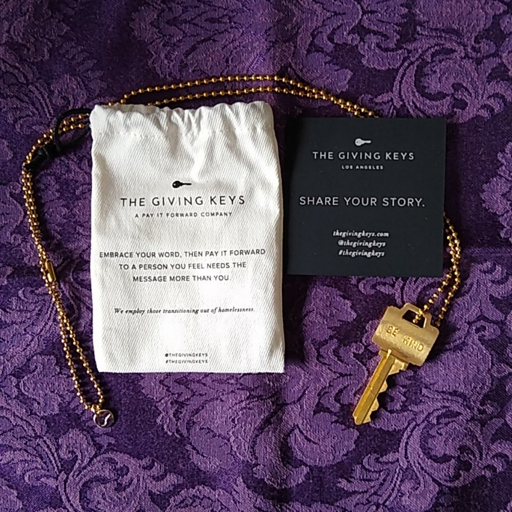 The Giving Keys Be Kind Necklace